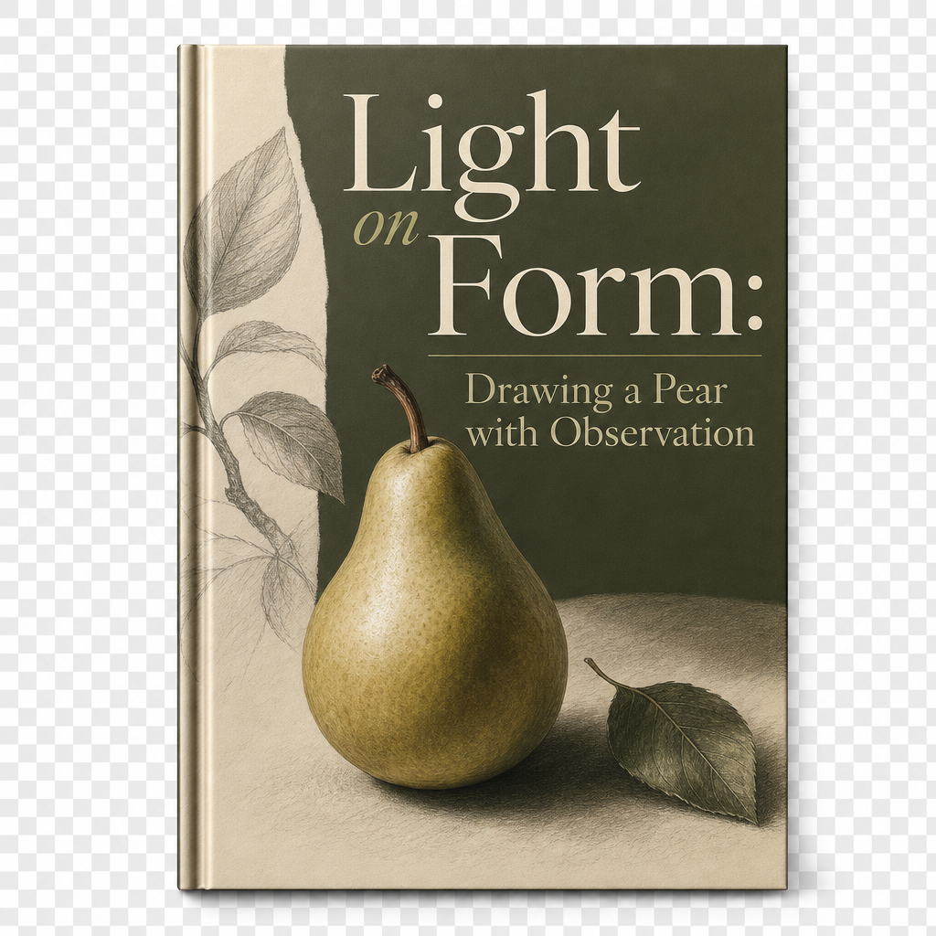 Light on Form: Drawing a Pear with Observation